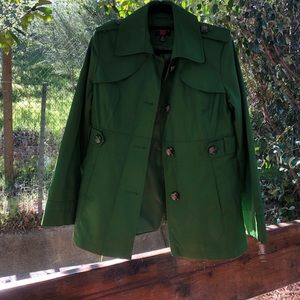 Barely worn, trendy jacket with shell buttons!